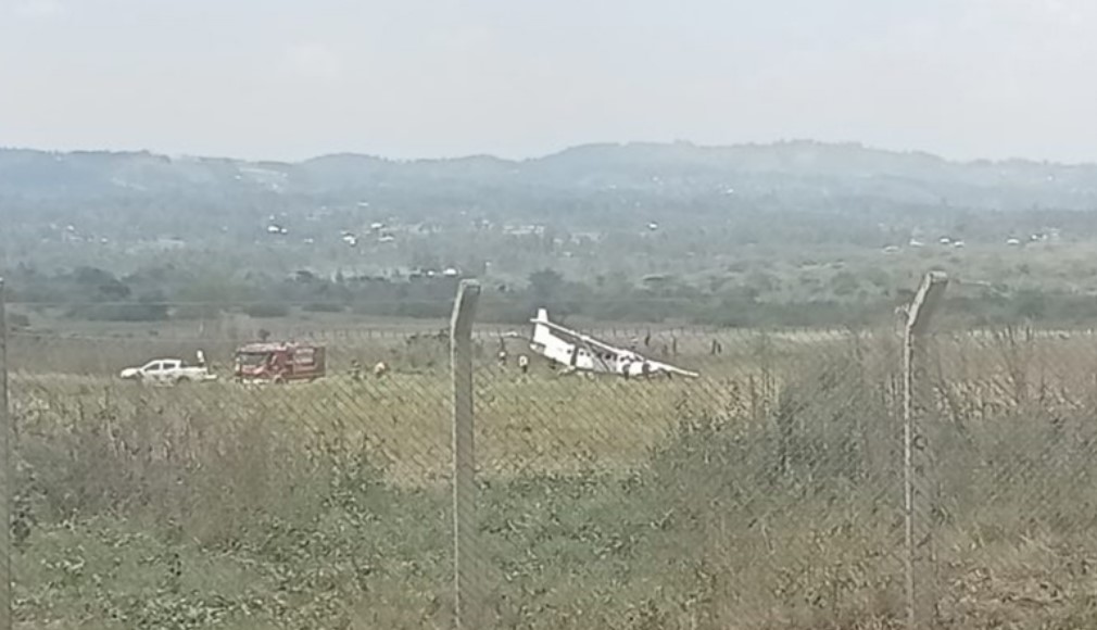 A Plane With 11 Passengers Crashes On Takeoff In Migori